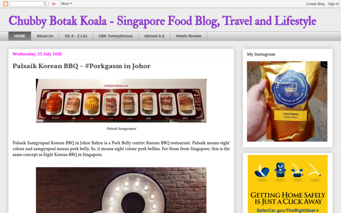 Chubby Botak Koala – Singapore Food Blog, Travel and Lifestyle
